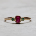 Load image into Gallery viewer, Pletas Yakut Yüzük