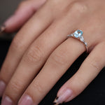 Load image into Gallery viewer, Jülide Grande Aquamarine Yüzük