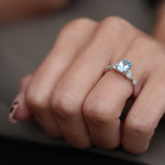 Load image into Gallery viewer, Jülide Grande Aquamarine Yüzük