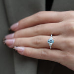 Load image into Gallery viewer, Jülide Grande Aquamarine Yüzük