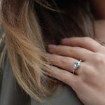 Load image into Gallery viewer, Jülide Grande Aquamarine Yüzük