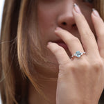 Load image into Gallery viewer, Jülide Grande Aquamarine Yüzük