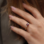 Load image into Gallery viewer, Hestia Grande Yakut Yüzük