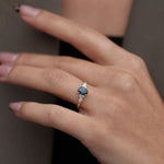 Load image into Gallery viewer, Europa 70 Safir Yüzük