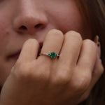 Load image into Gallery viewer, Melissa Zümrüt Yüzük