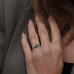 Load image into Gallery viewer, Melissa Zümrüt Yüzük