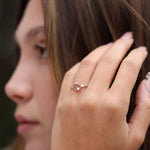 Load image into Gallery viewer, Morgan 6 Morganite Yüzük