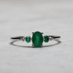 Load image into Gallery viewer, Melissa Zümrüt Yüzük