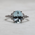 Load image into Gallery viewer, Skyler XL Aquamarine Yüzük