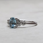 Load image into Gallery viewer, Magnifique 7 Aquamarine Yüzük