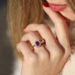 Load image into Gallery viewer, Elenaor Yakut Yüzük