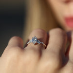 Load image into Gallery viewer, Navette Pırlanta Yüzük