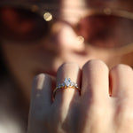 Load image into Gallery viewer, Elara Pırlanta Yüzük