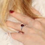 Load image into Gallery viewer, Melissa 70 Garnet Yüzük