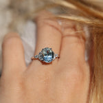 Load image into Gallery viewer, Skyler XL Aquamarine Yüzük