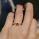 Load image into Gallery viewer, Eleni Zümrüt Yüzük