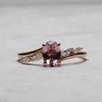 Load image into Gallery viewer, Britt 7 Morganit Yüzük