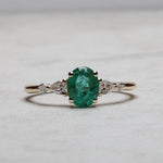 Load image into Gallery viewer, Callisto Zümrüt Yüzük