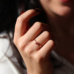 Load image into Gallery viewer, Calliope Yakut Yüzük