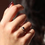 Load image into Gallery viewer, Crown Safir Yüzük