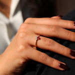 Load image into Gallery viewer, Crown Yakut Yüzük