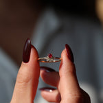 Load image into Gallery viewer, Crown Yakut Yüzük