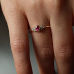 Load image into Gallery viewer, Asha Yakut Yüzük