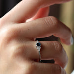 Load image into Gallery viewer, Asha Safir Yüzük