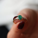 Load image into Gallery viewer, Callisto Zümrüt Yüzük