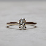 Load image into Gallery viewer, Amara 70 Oval Pırlanta Yüzük