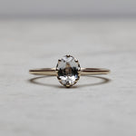 Load image into Gallery viewer, Theia Beyaz Safir Yüzük