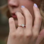 Load image into Gallery viewer, Dorian 70 GIA Sertifikalı Pırlanta Yüzük