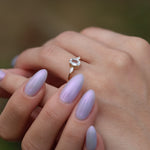 Load image into Gallery viewer, Aegle Beyaz Safir Yüzük