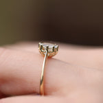 Load image into Gallery viewer, Theia Beyaz Safir Yüzük