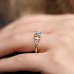 Load image into Gallery viewer, Eclat Sky Blue Topaz Yüzük