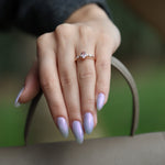 Load image into Gallery viewer, Dorian 70 Morganite Yüzük