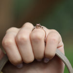 Load image into Gallery viewer, Dorian 70 Morganite Yüzük