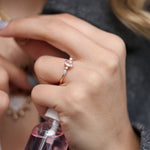 Load image into Gallery viewer, Dorian 70 Morganite Yüzük