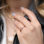 Load image into Gallery viewer, Dorian 70 Morganite Yüzük