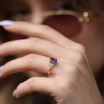 Load image into Gallery viewer, Love Tanzanite Yüzük