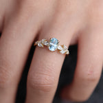 Load image into Gallery viewer, Luce 70 Sky Blue Topaz Yüzük