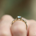 Load image into Gallery viewer, Luce 70 Sky Blue Topaz Yüzük