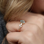 Load image into Gallery viewer, Luce 70 Sky Blue Topaz Yüzük