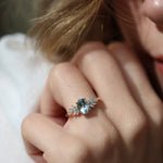 Load image into Gallery viewer, Elen Aquamarine Yüzük