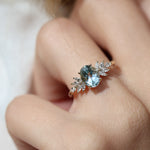 Load image into Gallery viewer, Elen Aquamarine Yüzük