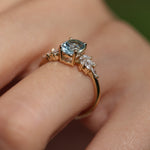 Load image into Gallery viewer, Elen Aquamarine Yüzük