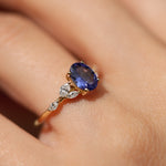 Load image into Gallery viewer, Jülide Grande Tanzanite Yüzük