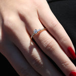 Load image into Gallery viewer, Morgan 4 Pırlanta Yüzük