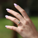 Load image into Gallery viewer, Melissa 70 Aquamarine Yüzük