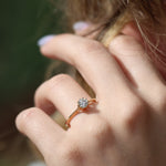 Load image into Gallery viewer, Fantine 50 GIA Sertifikalı Pırlanta Yüzük